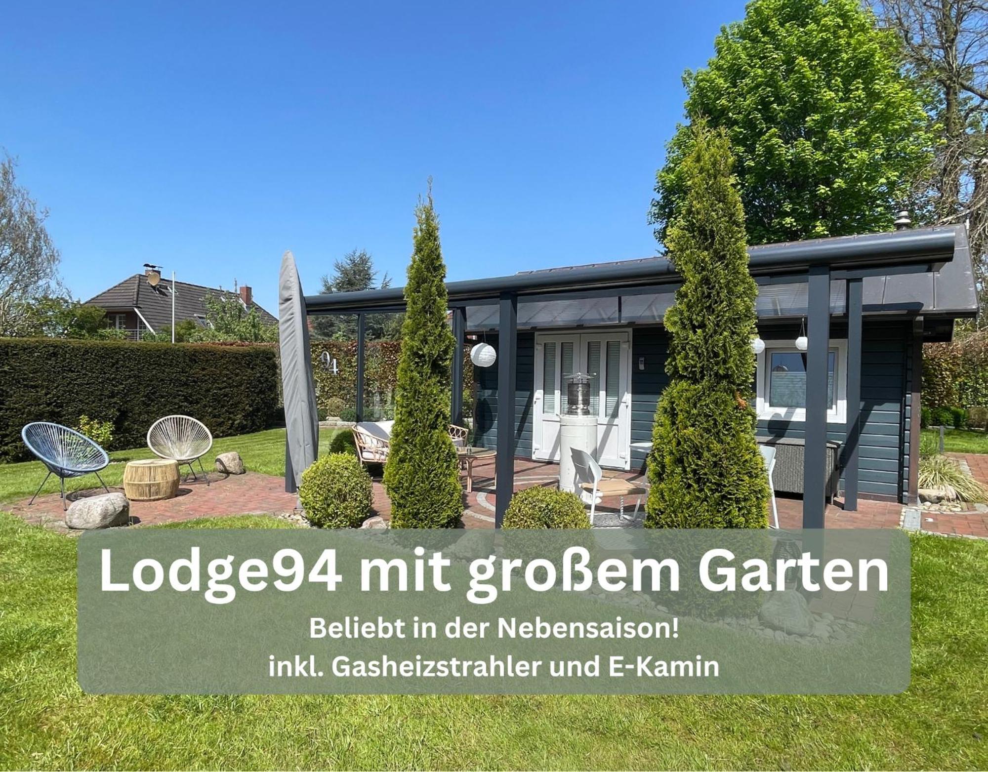 Lodge94 - Tinyhouse Kleiner Luxus Wilhelmshaven Bagian luar foto